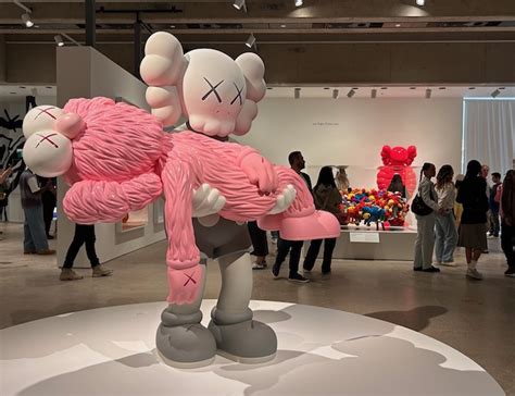 kaws exhibit ago.